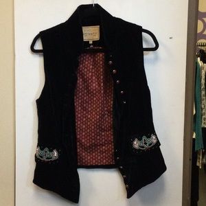 Double D Ranchwear velvet vest